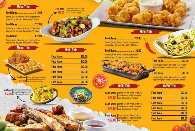 Restaurant Menu Design